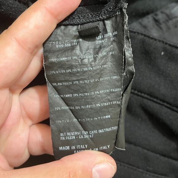 Prada Vintage Black Equestrian Riding Pants Horse Womens Size 44 Fits US Large - Picture 6 of 11